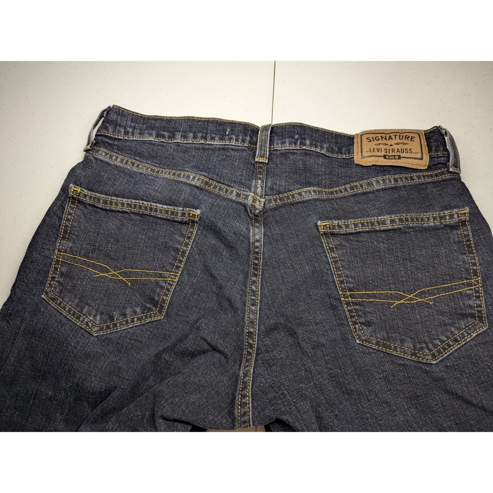 Levi's Strauss‎ Relaxed Fit Denim Jeans Mens 30x32 Signature Gold Straight Leg - Picture 11 of 16